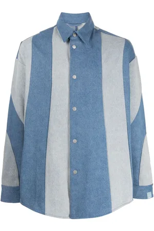 CROQUIS Striped denim shirt