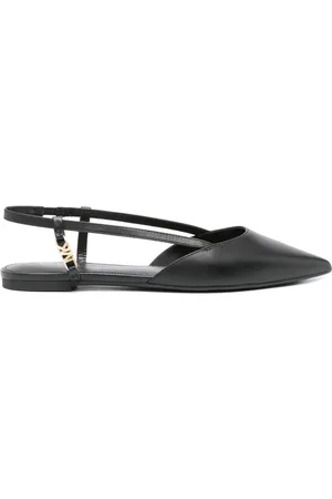 Michael Kors Logo-plaque leather pumps