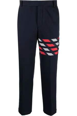 Thom Browne 4-Bar stripe tailored trousers