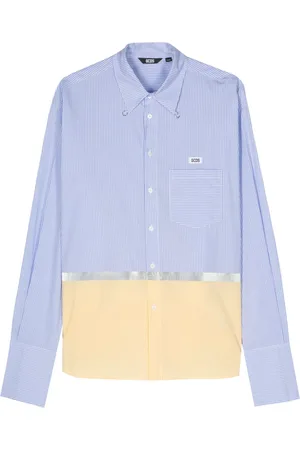 GCDS Striped tape shirt