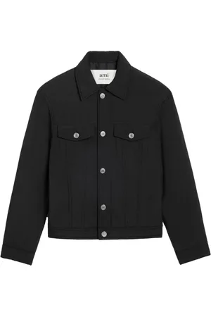 Ami Logo-plaque trucker jacket