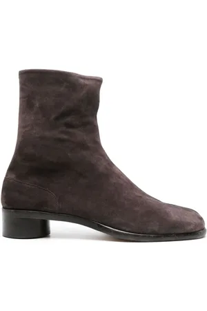 Maison Margiela Tabi suede ankle boots