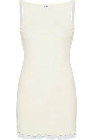 GCDS Layered mini dress