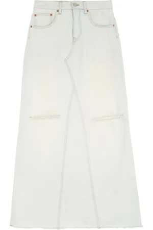 Maison Margiela Denim maxi skirt