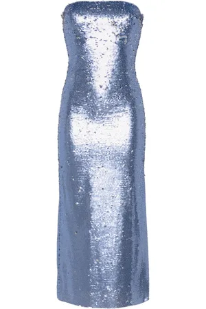 Ilkyaz Ozel Sequinned midi dress