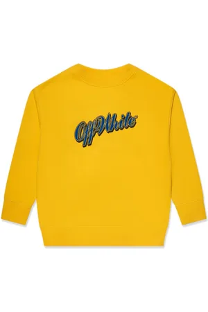 OFF-WHITE Baseball Logo cotton sweatshirt