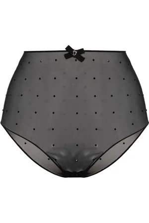 Dsquared2 Rhinestone-embellished mesh brief