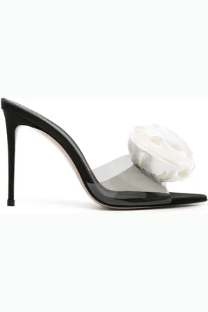 LE SILLA Rose 110mm satin mules