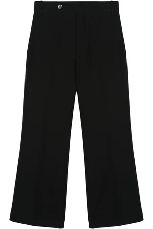Plan C High-waisted flared trousers