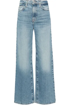 Frame Le Jane high-rise wide-leg jeans