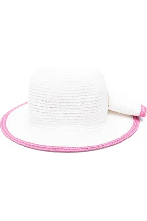 MONNALISA Floral-appliqué sun hat