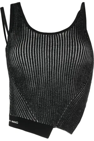 Feng Chen Wang Asymmetric vest top