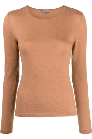 N.PEAL Long-sleeve cashmere top