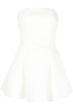 Amsale Pleated mini dress