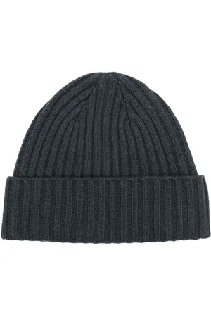 N.PEAL Chunky rib-knit beanie