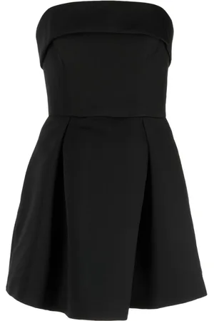 Amsale Pleated mini dress