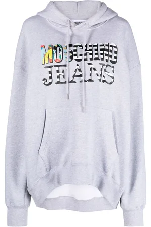 Moschino Logo-print cotton hoodie