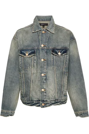 Purple Brand P027 Oversized denim jacket