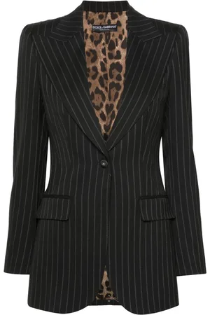 Dolce & Gabbana Pinstriped single-breasted blazer