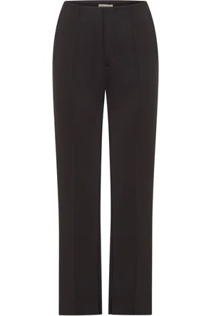 Nicholas Lillianna straight-leg pleated trousers