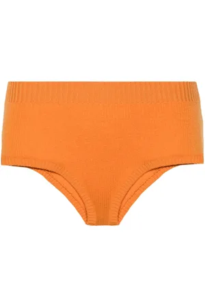 Alanui Finest high-waist ribbed shorts