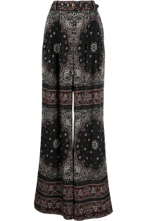 ZIMMERMANN Bandana-print wide-leg trousers