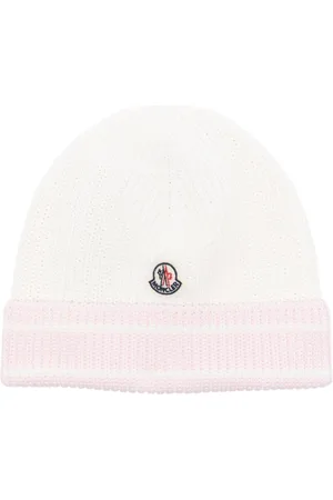 Moncler Logo-patch cotton beanie