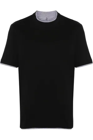 Brunello Cucinelli Layered-effect T-shirt