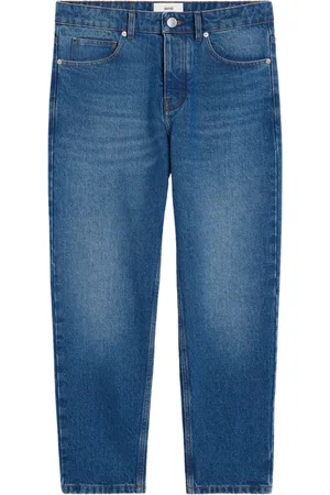 Ami Low-rise straight-leg jeans