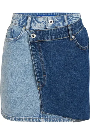Karl Lagerfeld Double-layer miniskirt
