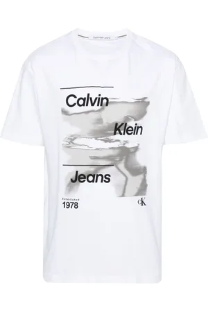 Calvin Klein Logo-print cotton T-shirt