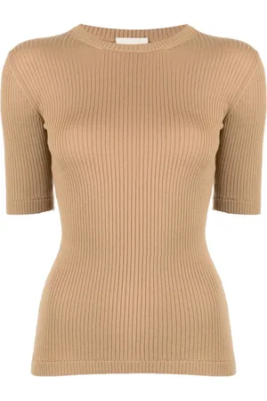 Khaite The Ange rib-knit top