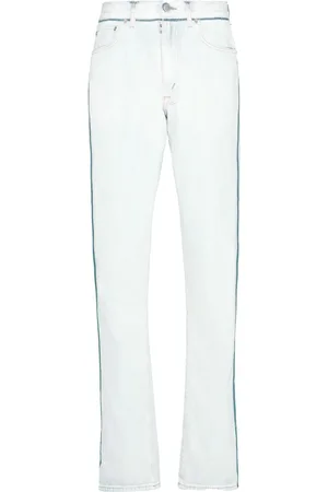 Maison Margiela Japanese denim turn-up jeans