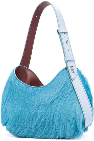 GCDS Small Comma Cavallino shoulder bag