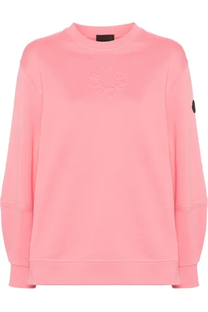 Moncler Embossed-logo cotton sweatshirt