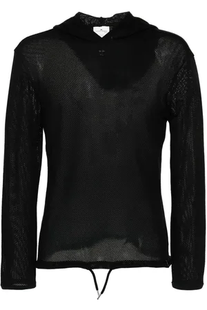 Courrèges Logo-patch mesh jumper