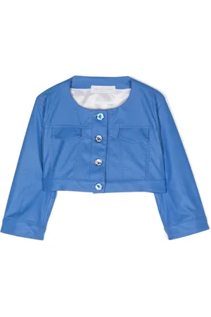 COLORICHIARI Cropped buttoned jacket