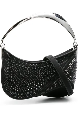MUGLER Medium Spiral Curve 01 shoulder bag
