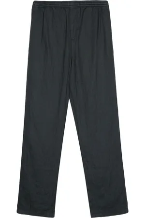 Aspesi Linen straight-leg trousers
