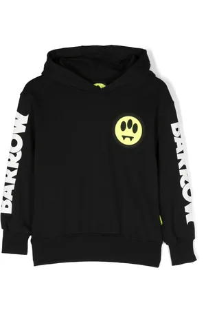BARROW Logo-print cotton hoodie
