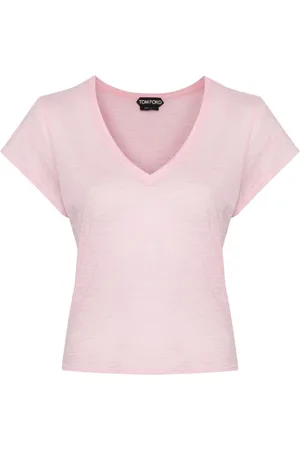 Tom Ford Semi-sheer slub T-shirt