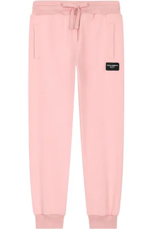 Dolce & Gabbana Logo-appliqué cotton track pants
