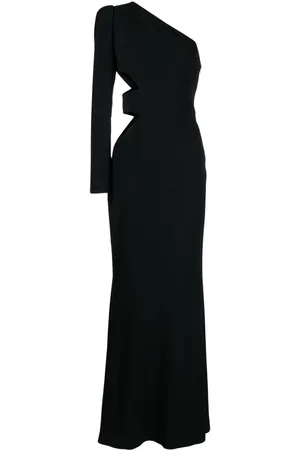 Elie saab One-shoulder cut-out maxi dress