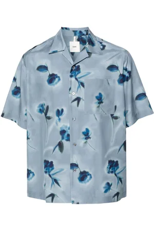 OAMC Floral-print cotton shirt