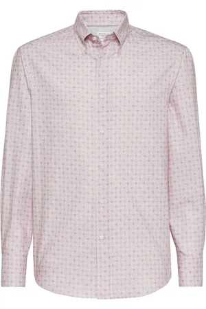Brunello Cucinelli Long-sleeve cotton shirt