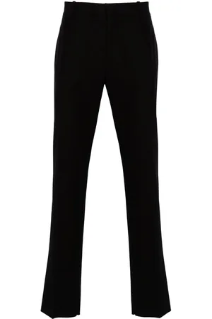 Alexander McQueen Mid-rise tailored trousers