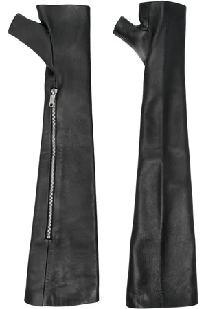 Courrèges Fingerless leather gloves
