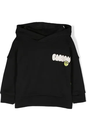 BARROW Logo-print cotton hoodie