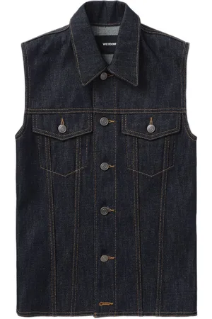 We11 Done Sleeveless denim vest