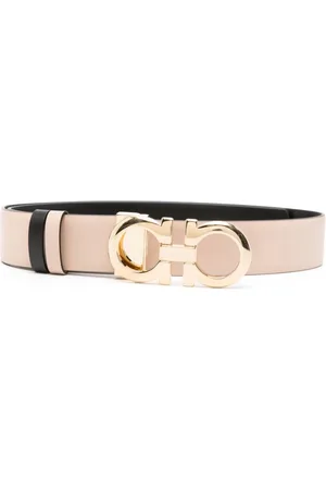 Salvatore Ferragamo Gancini reversible leather belt